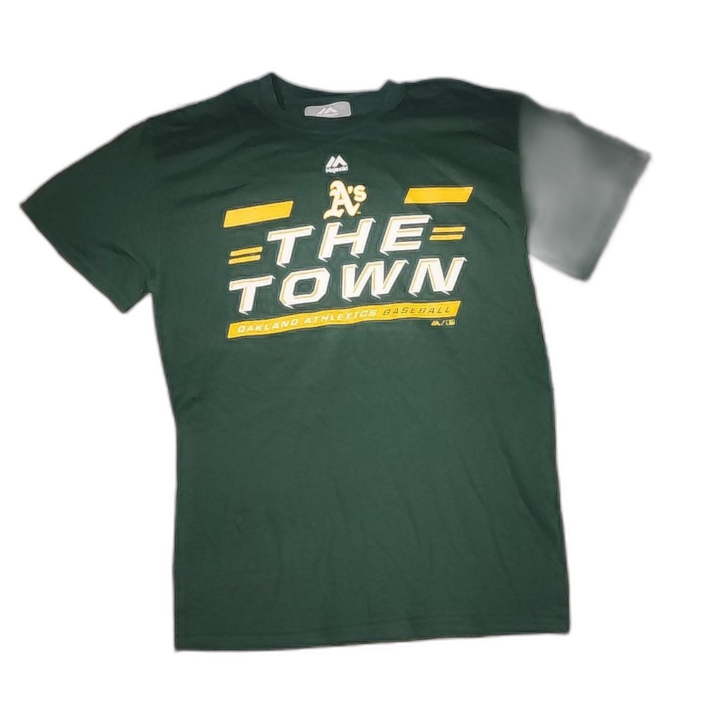 Majestic Oakland A's shirt Size S